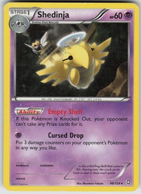 Shedinja Rare Dragons Exalted 48/124 MP