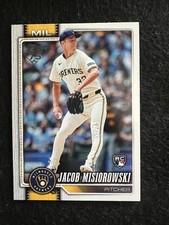 2026 Topps Series 1 Jacob Misiorowski RC #10 Milwaukee Brewers