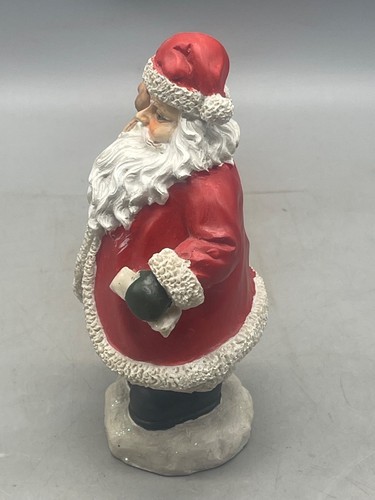 Weihnachten Weihnachtsmann Figur Teady Bär rot grün 6" Deko LESEN - Bild 2 von 6