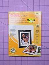 Sealed Kodak Ultra Premium Photo Paper 5" x 7" - 20 Sheets
