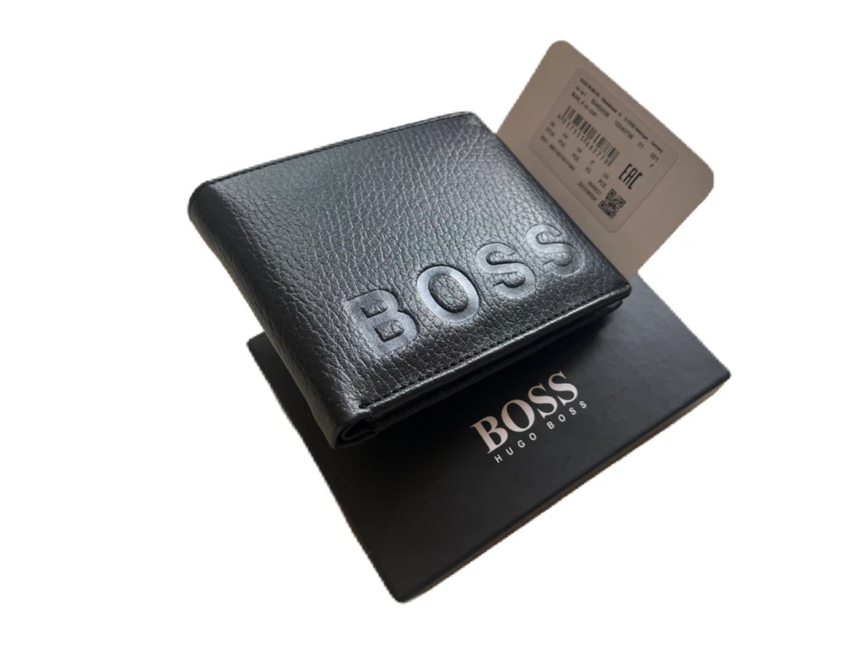 New Men's Hugo Boss  Genuine Leather Wallet for Notes, Coins  & Credit Card - Image 2 of 4