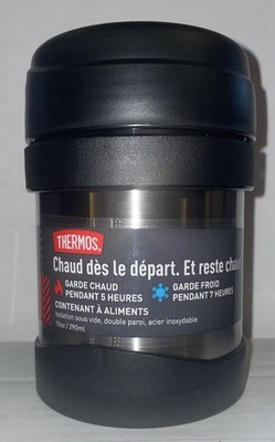 THERMOS Vacuum Insulated Stainless Steel Double Wall Food Drink Jar 10oz NEW