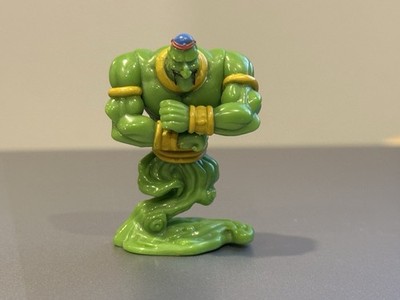 Mattel Takahashi Yu-Gi-Oh La Jinn Monster Genie Green Mini Figure 1.5 
