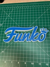 3D Printed Funko Fan Sign Display 2 Color 7”