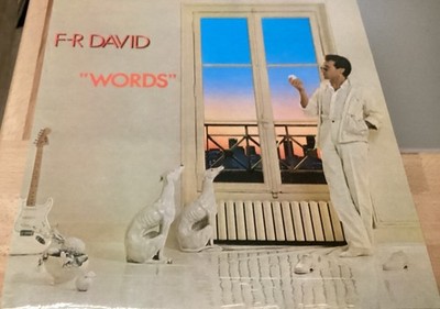 F. R. David  - Words  - Vinyl /LP - 1982