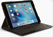 Logitech Focus Keyboard Folio Case for Apple iPad mini 4 Black w/ Stand