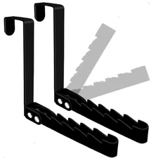 Over The Door Hooks Hanger 2 Pack Sturdy Foldable Over Door Drying Rack