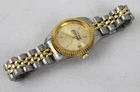 Vintage Coca-Cola Coke Metal Watch Advertising Collectable Gold Silver Tone