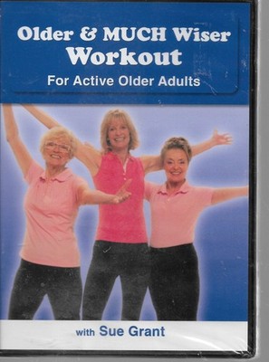 Older & Much Wiser Workout for Active Older Adults DVD Sue Grant NEW!
