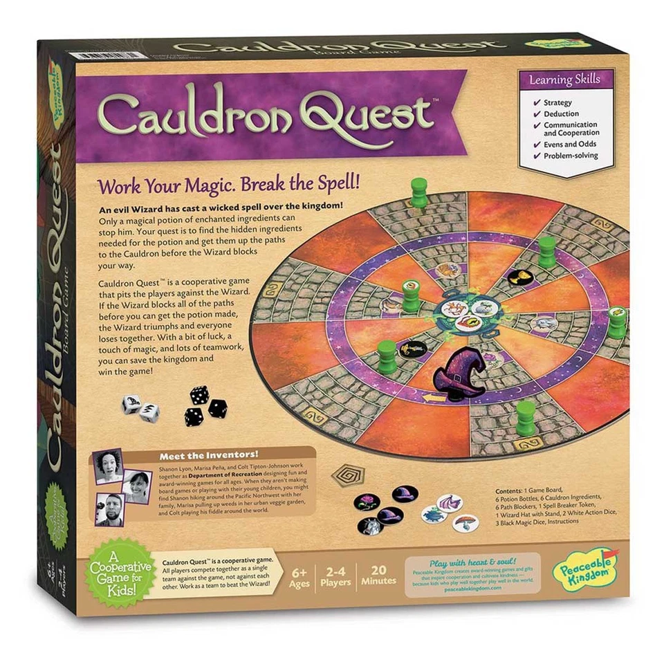 Cauldron Quest - Children's Co-operative Strategy Board Game - Image 2 of 4