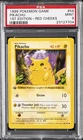 1999 POKEMON BASE SET 1ST EDITION-RED CHEEKS #58 PIKACHU PSA 9