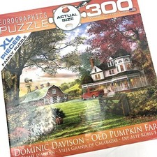 Old Pumpkin Farm Puzzle by Dominic Davison 300 XL Pc USA Sealed Victorian House