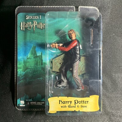 NECA Harry Potter Series 1. Harry Potter with Wand and Base
