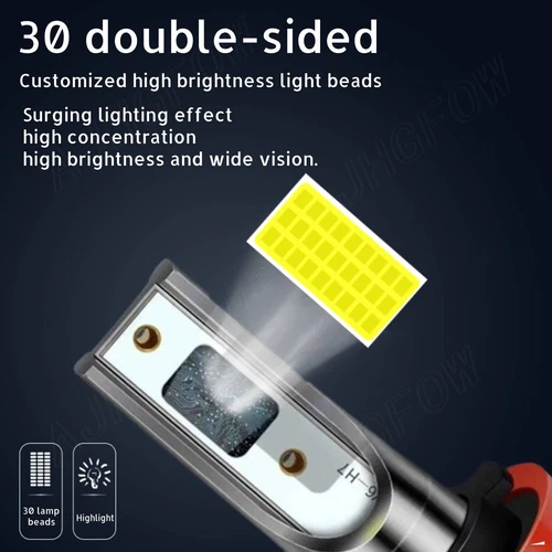 10000K LED Headlights Light Bulbs For Chevy Silverado 1500 2500HD 3500 1999-2006 - Picture 5 of 14