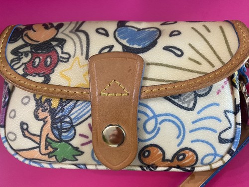 DOUNEY & BOURKE WALT DISNEY TINKER BELL FUN WRISTLET BAG - 第 2/7 張圖片