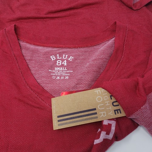 Indiana Hoosiers NCAA T-Shirt Womens Size Small Short-Sleeve Red V-Neck NWT - Picture 5 of 5