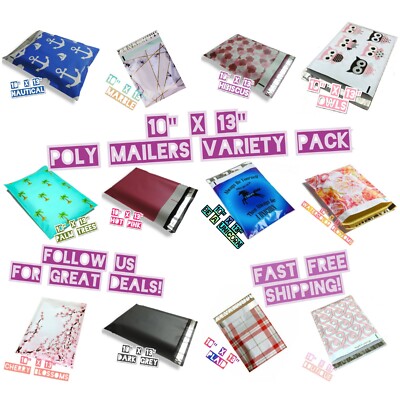 10x13 Poly Mailer 1000 Count 10x13 Inch White Poly Mailers - Foto 3