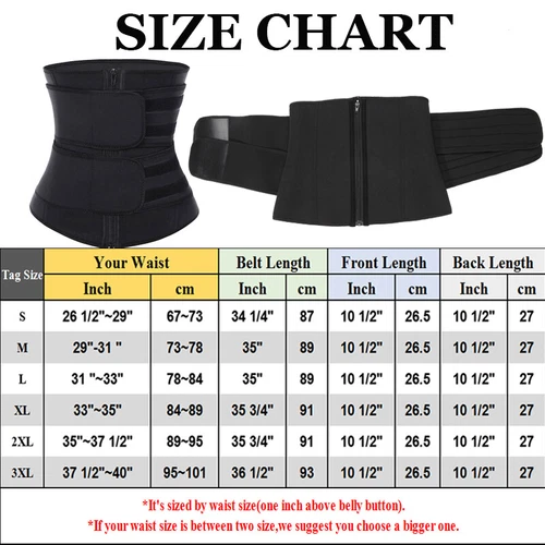 Women's Sports & Fitness Sweat Waist Trainer Body Shaper Tummy Control Belt Gym - Picture 13 of 24