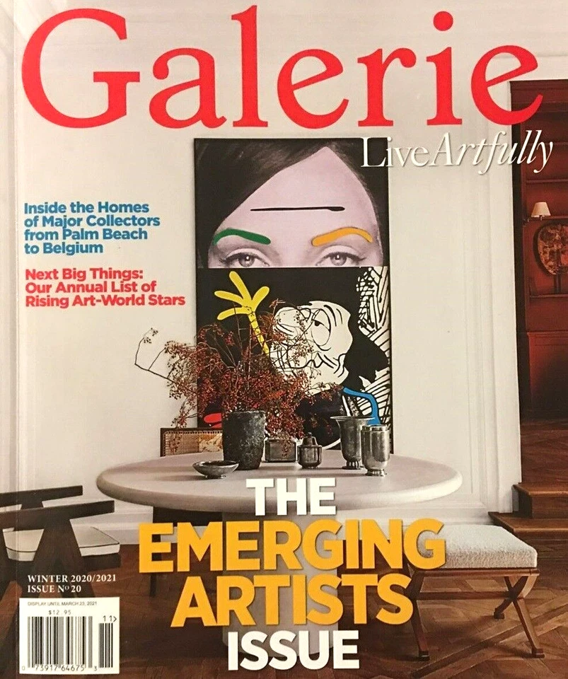GALERIE LIVE ARTFULLY ISSUE #20 WINTER 2020/2021 THE EMERGING ARTISTS ISSUE