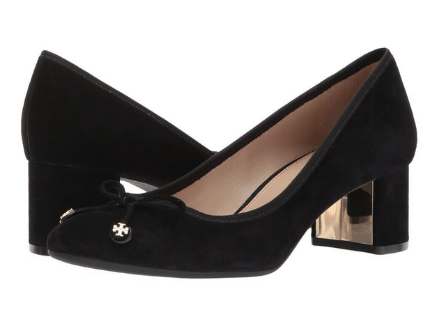 tory burch black heels