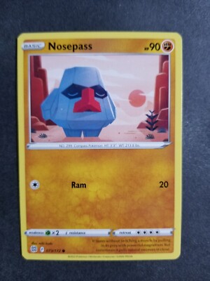 nosepass pokemon card value [Reverse Holo] #97 Prices | Destined Rivals 073/172 / Common Card Type / HP / Stage Pokemon NOSEPASS card | eBay