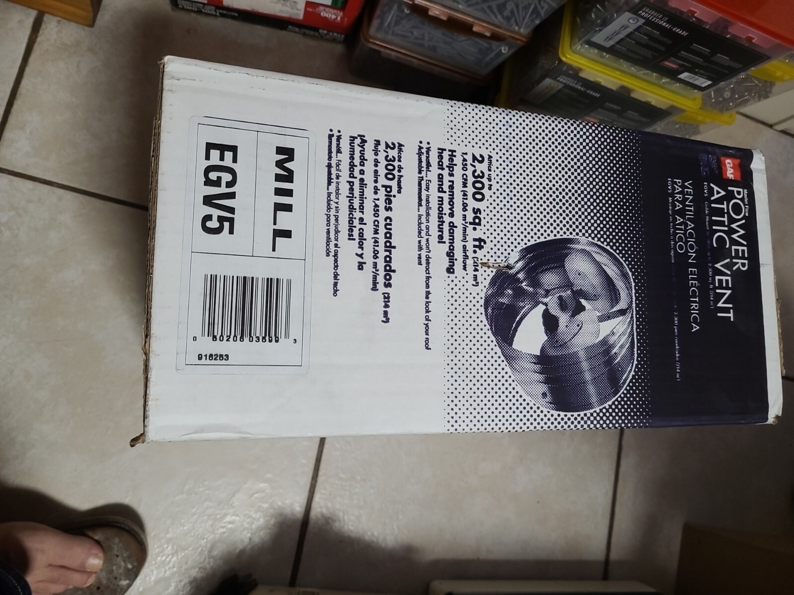 Master+Flow+EGV5+1450+CFM+Smart+Power+Gable+Mount+Attic+Fan for sale online  | eBay