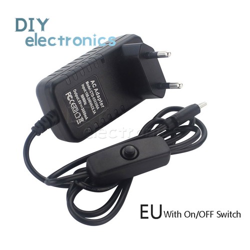 Raspberry Pi 4 Power Supply 5V 3A USB Type-C Power Adapter For Raspberry Pi 4 US - Picture 14 of 16