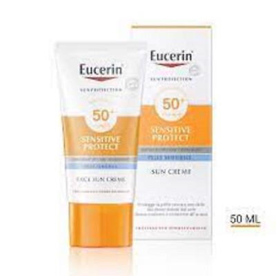 EUCERIN SENSITIVE PROTECT 50+ PROTECTS SKIN FROM SUN-INDUCED DAMAGE 50ML
