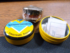 Vintage Underwood Corporation Sundstrand Typewriter Ribbon M3188F Black Red (A1) thumbnail