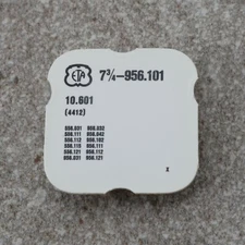 ETA 956.101 Quartz Watch Movement Battery Clamp Part New Old Stock Parts (G5D4)