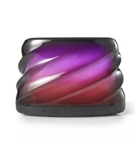 Blackweb Bluetooth Stereo Speaker With Color Changing LED Lights Brand New