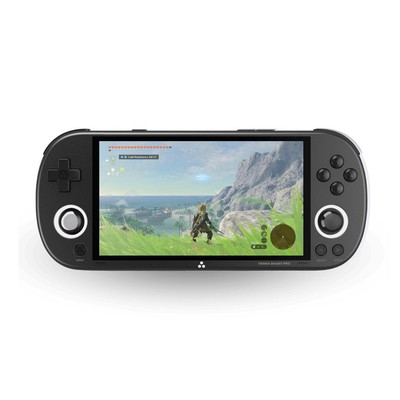 Trimui Smart Pro Retro Handheld Video Game Console 4.96'' IPS Screen Linux Black