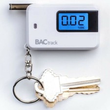 BACtrack GO Keychain Breathalyzer, White