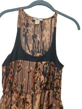BAR III Womens Brown Casual Boho Polyester Dress Size S
