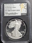 2023 W Proof $1 American Silver Eagle Congratulations Set NGC PF69 BLACK CORE ⚫️