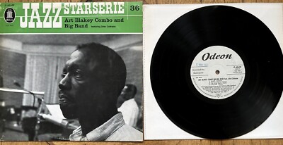 Art Blakey Combo John Coltrane Germans 1st press 1960 WHITE LABEL PROMO 10 JAZZ