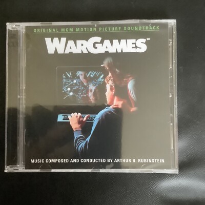 WARGAMES (Arthur B. Rubinstein) Film Soundtrack,2 Cds,new And Sealed