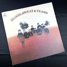 Blood Sweat & Tears S/T  1969 vinyl record LP UK Press 12" album EX
