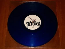 DIO ROCK 'N' ROLL CHILDREN *RARE* 12" CLEAR BLUE VINYL VERTIGO 1985 LTD UK PRESS