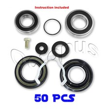 Maytag Neptune Quality 50Pc Bearings  Seals Kit Fits Front Loader 12002022