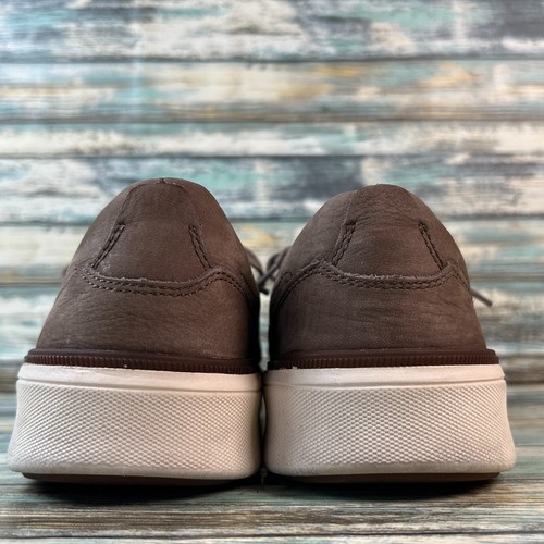 Johnston & Murphy Sneaker Herren 9 wasserdicht braun Leder XC4 Foust Oxford Schuh - Bild 8 von 14