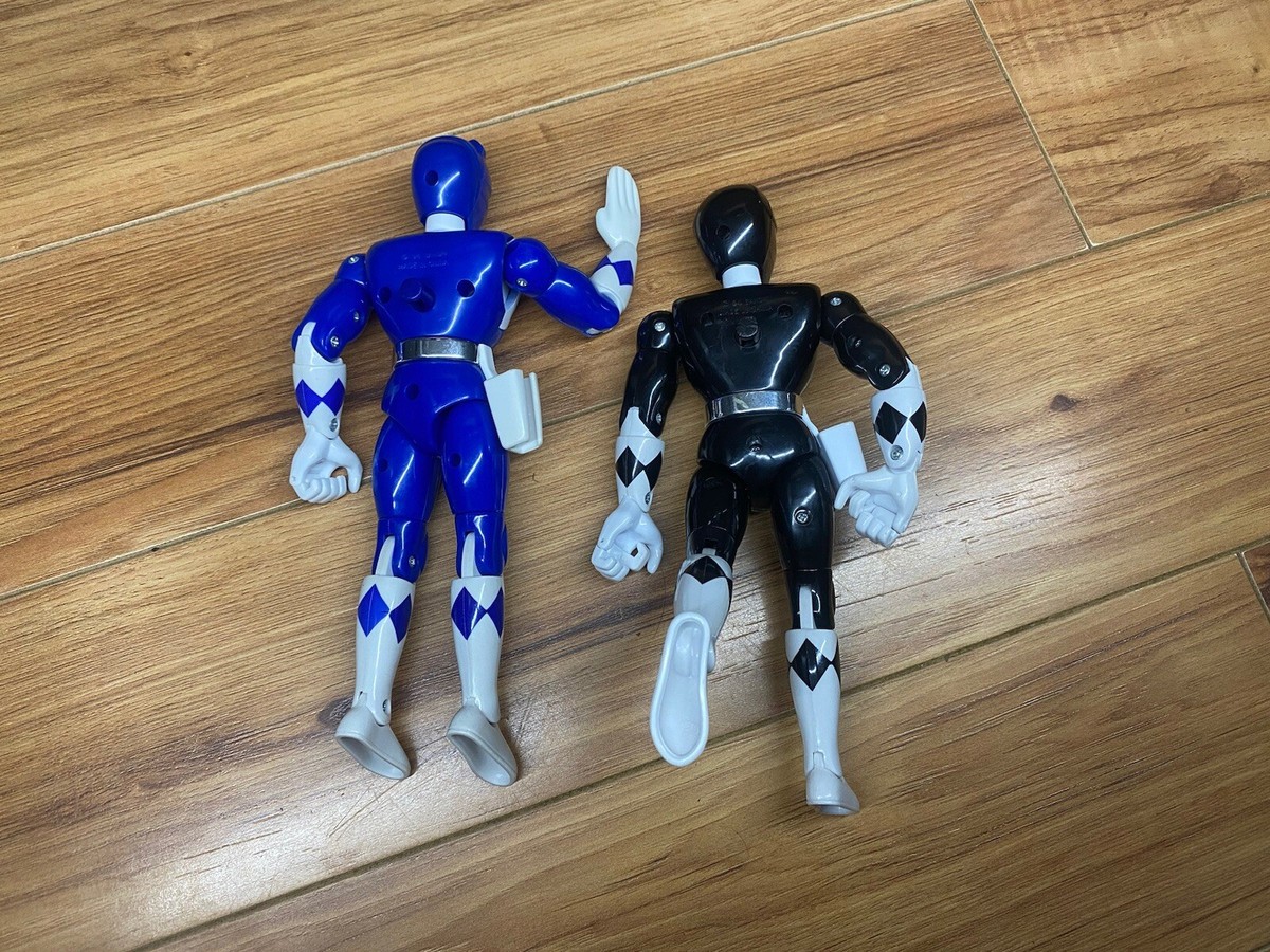 1993 Bandai Mighty Morphin Power Rangers Black and blue | eBay