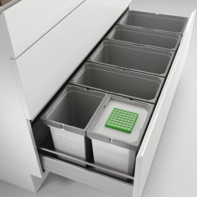 Cox  Box 275 S/1200-6 Organic, Waste Collector for Existing Extracts, Light Grey