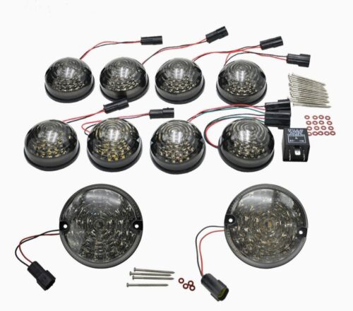 10pcs Complete LED Light Upgrade Kit Lamp For Land Rover Defender 1990-2016 2015 - Picture 2 of 6