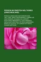 Person Im Zweiten Weltkrieg (Griechenland) | Buch | 9781233229956-image