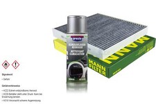 MANN-Innenraum-Filter+Klima-Reiniger für VW Passat Variant 3G5 Golf VII 5G1 BE1