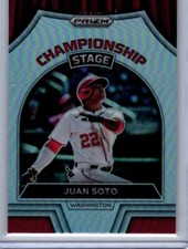2022 Panini Prizm - Championship Stage #CS-7 Juan Soto