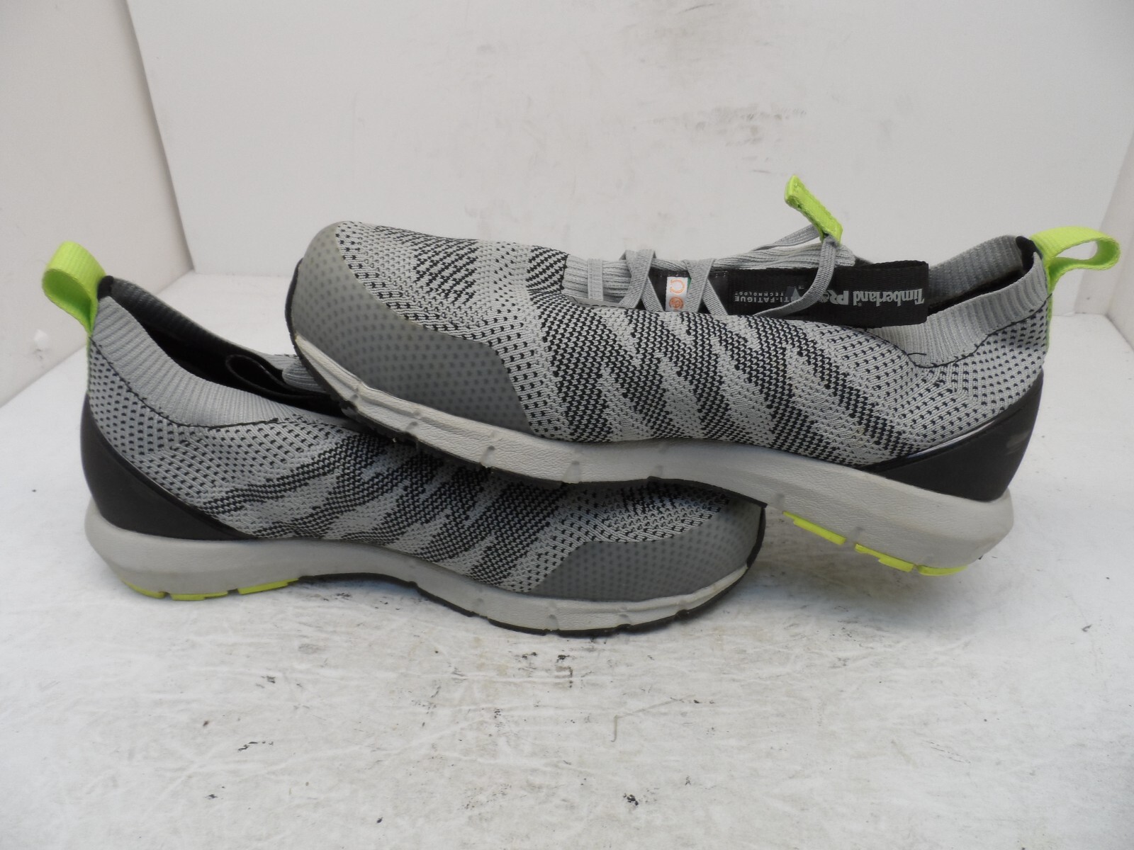 Timberland PRO Men's Radius Knit Comp Toe Work Shoes A41YY Grey/Black Size 8W image 6