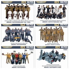 Model P70032-P70037 1/700 US Navy Character Series