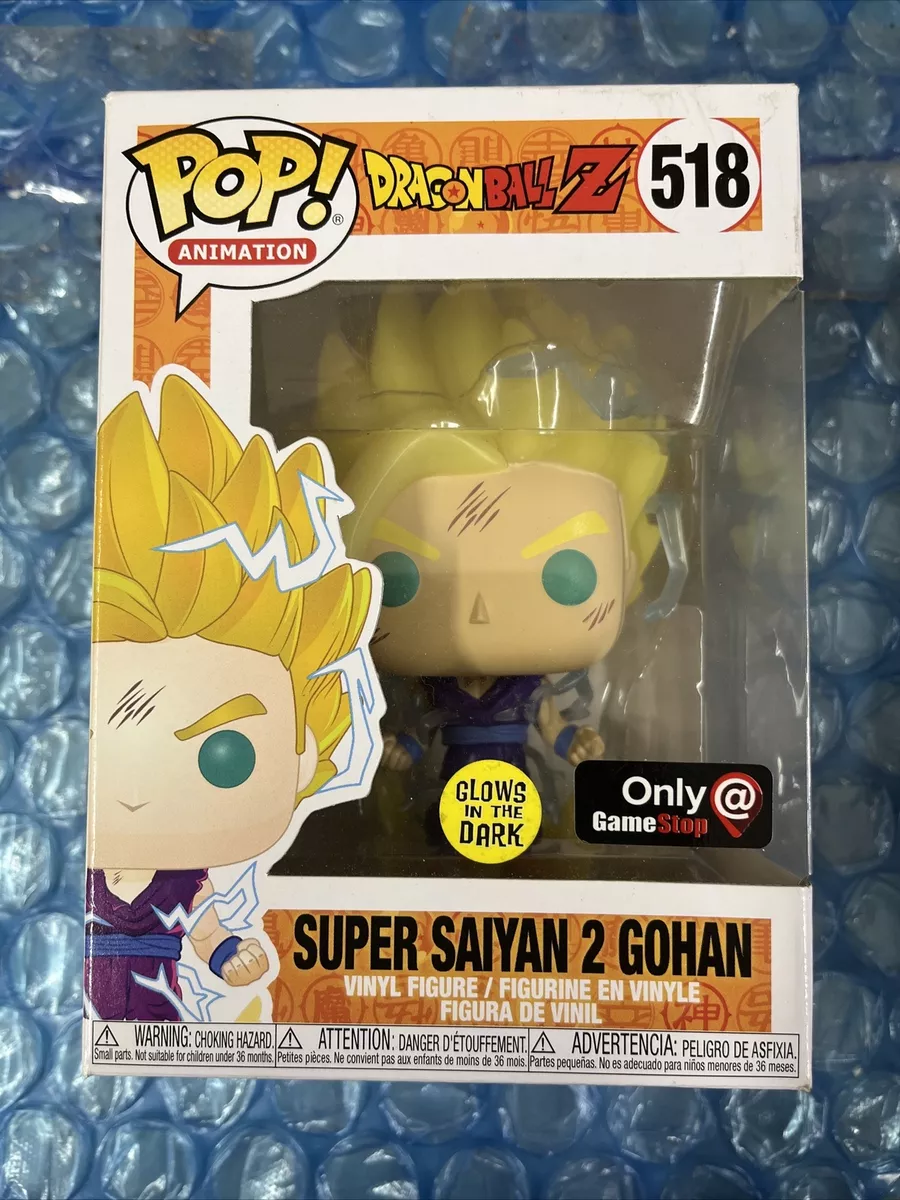 Super Saiyan 2 Gohan #518 - Dragonball Z Funko Pop! Animation [Gitd GameStop Exc Super Saiyan 2 Gohan #518 - Dragonball Z Funko Pop! Animation [Gitd GameStop Exc